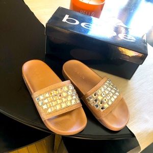 Bebe rose gold sequin SZ 8